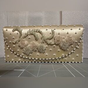 Elegant Beaded Clutch